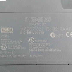 Siemens 6es7 321-1bh02-0aa0 Simatic S7 Input/output Module