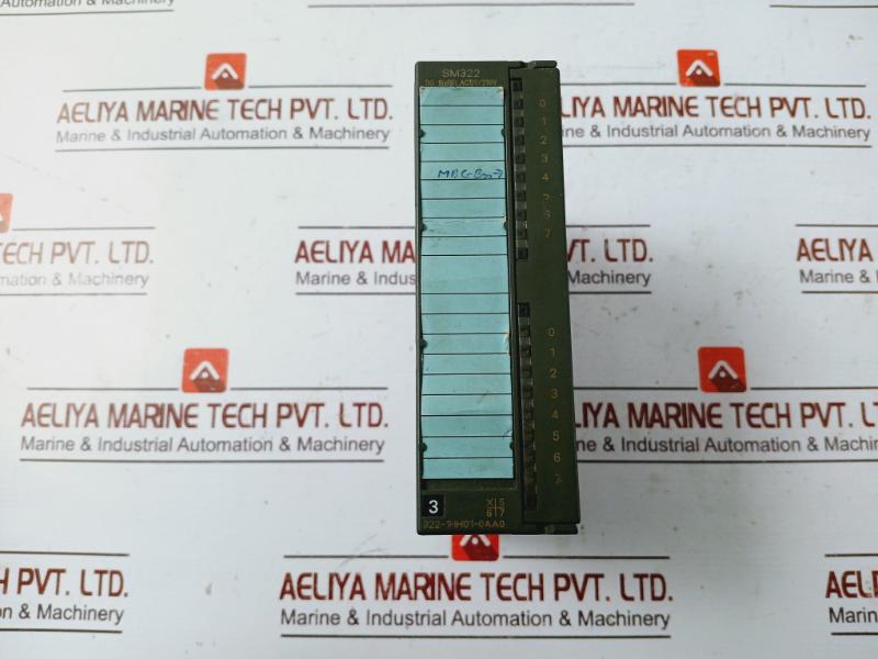 Siemens Simatic S7 6Es7 322-1Hh01-0Aa0 Digital Output Module S C-t3J96007