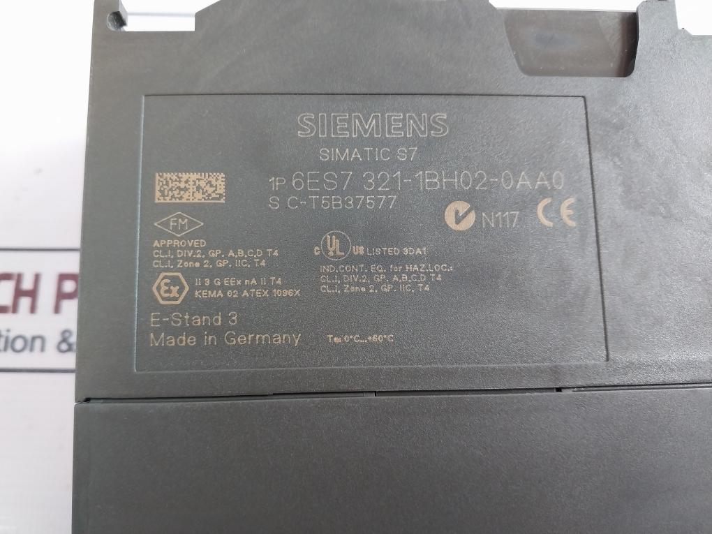 Siemens 6Es7 322-1Hh01-0Aa0 Output Module 