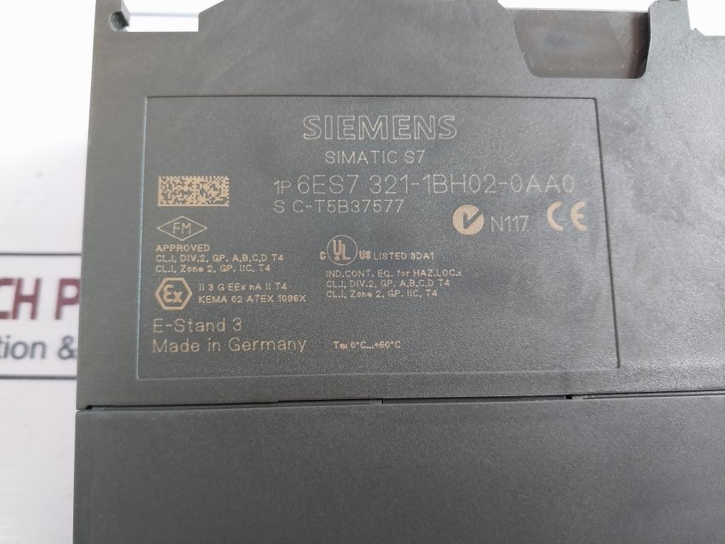 Siemens 6Es7 322-1Hh01-0Aa0 Output Module&nbsp;