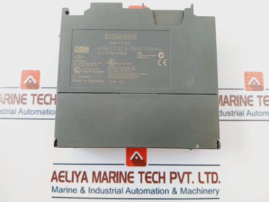 Siemens 6Es7 323-1Bh01-0Aa0 Digital Input/Output Module Di8/Do8Xdc24V