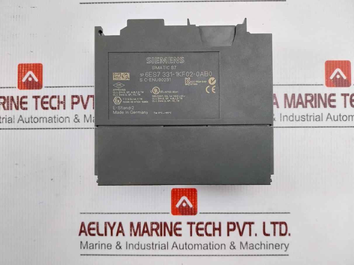 Siemens 6Es7 331-1Kf02-0Ab0 Simatic S7 Digital Input Module S C-enu90231