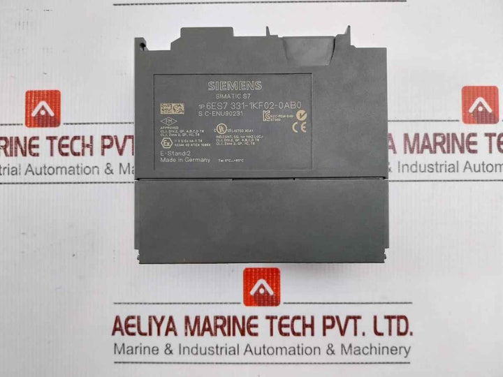Siemens 6Es7 331-1Kf02-0Ab0 Simatic S7 Digital Input Module S C-enu90231