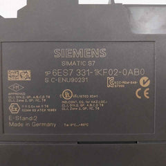 Siemens 6Es7 331-1Kf02-0Ab0 Simatic S7 Digital Input Module S C-enu90231