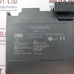 Siemens 6Es7 332-1Bh01-0Aa0 Plc Simatic Digital Output Module