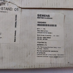 Siemens 6Es7 390-1Aj30-0Aa0 Simatic S7 Sectional Mounting Rail