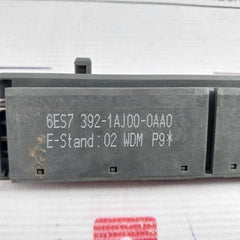 Siemens 6Es7 392-1Aj00-0Aa0 Front Connector A01Y-008