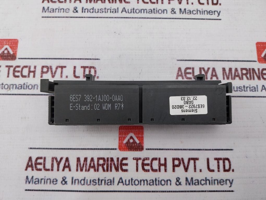Siemens 6es7 392-1aj00-0aa0 Front Connector Wdm R7*
