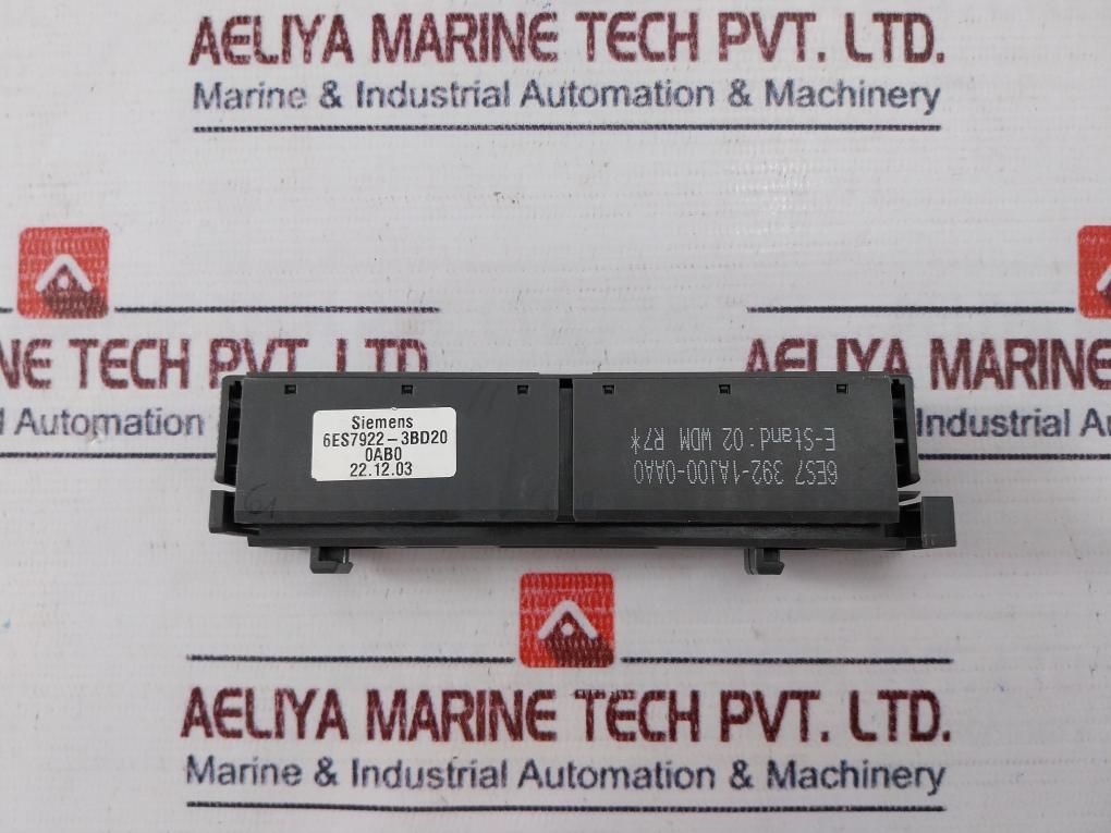 Siemens 6es7 392-1aj00-0aa0 Front Connector Wdm R7*