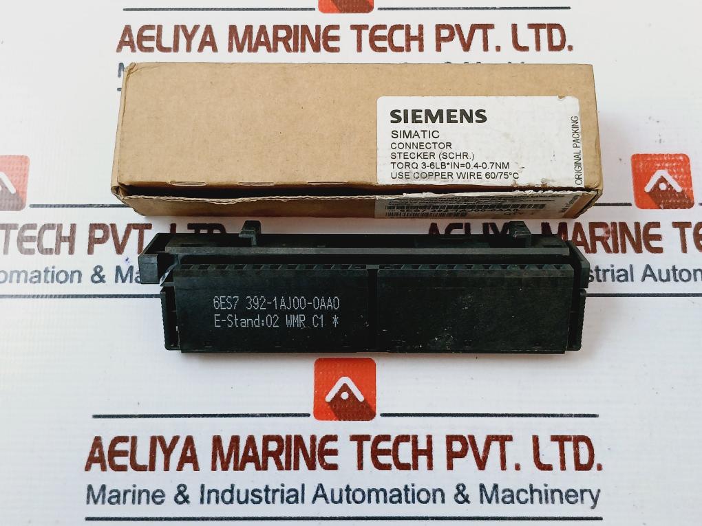 Siemens 6Es7 392-1Aj00-0Aa0 Front Connector 6Es7 392-1Aj00-0Aa0