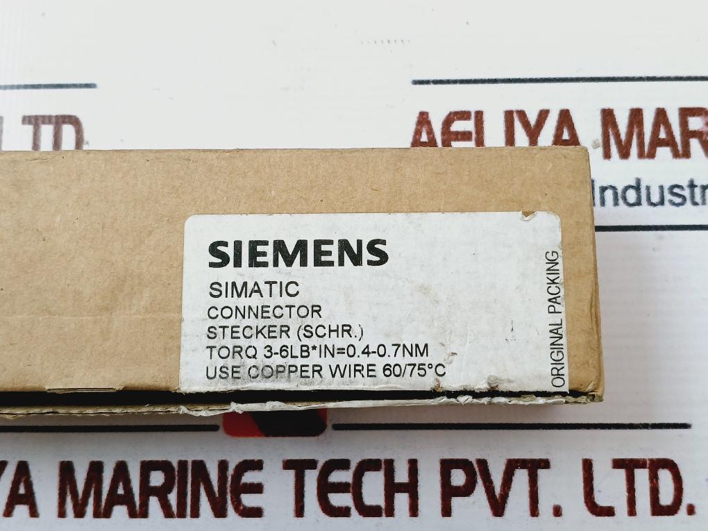 Siemens 6Es7 392-1Aj00-0Aa0 Front Connector 6Es7 392-1Aj00-0Aa0