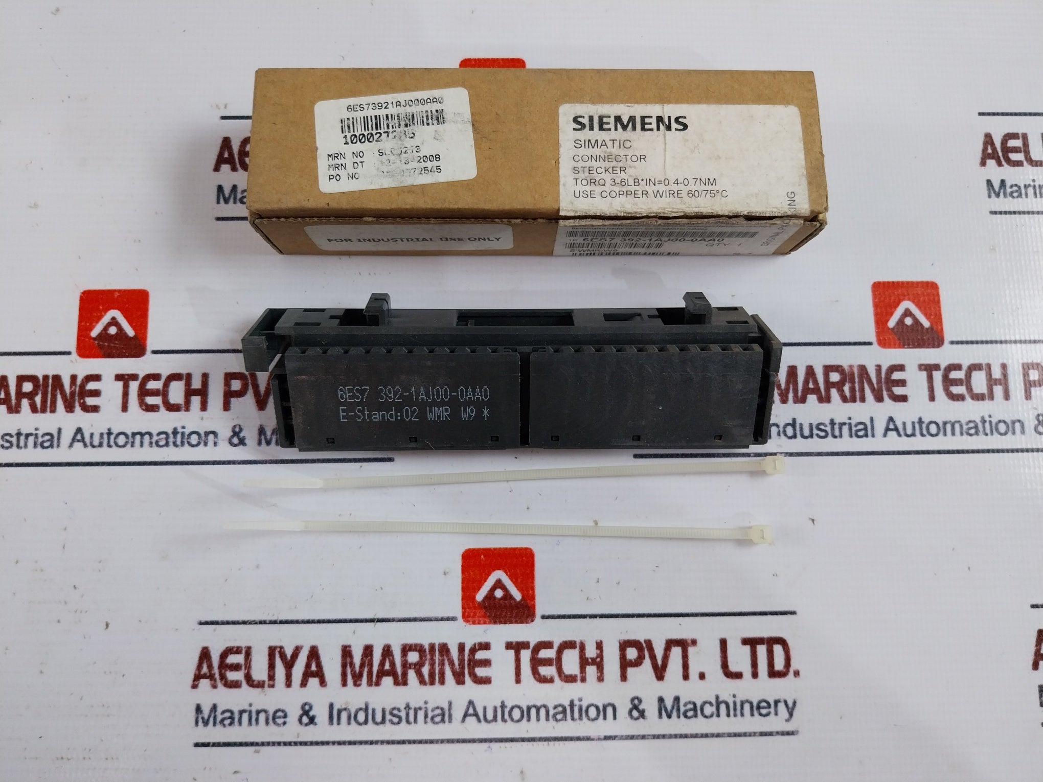 Siemens 6Es7 392-1Aj00-0Aa0 Front Connector For Signal Modules 100027285