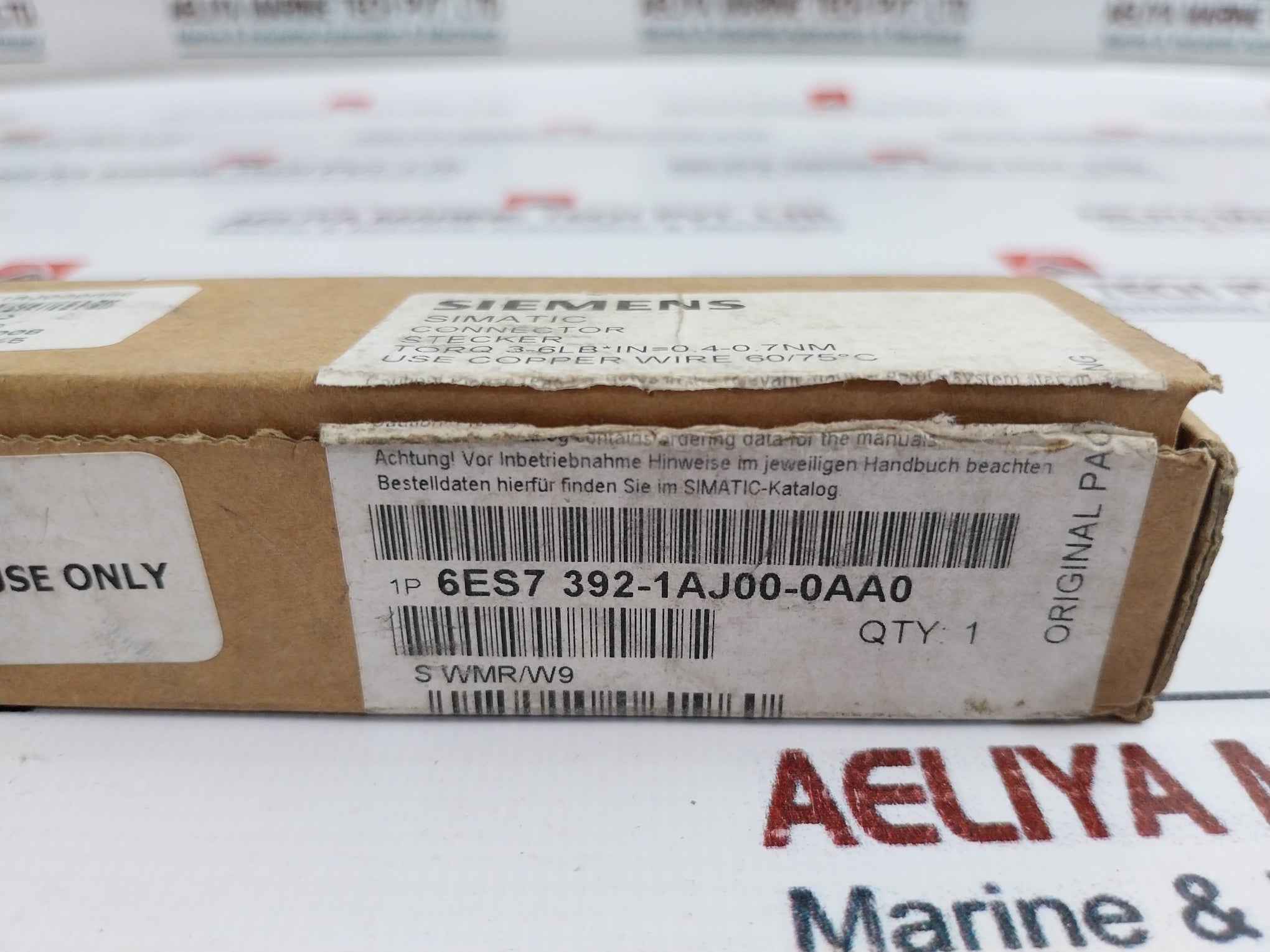Siemens 6Es7 392-1Aj00-0Aa0 Front Connector For Signal Modules 100027285