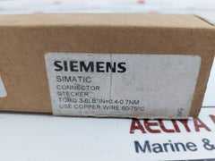 Siemens 6Es7 392-1Aj00-0Aa0 Front Connector For Signal Modules 100027285