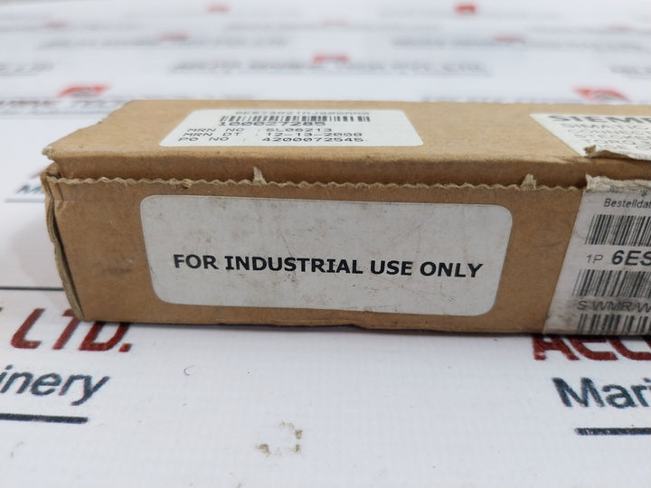 Siemens 6Es7 392-1Aj00-0Aa0 Front Connector For Signal Modules 100027285