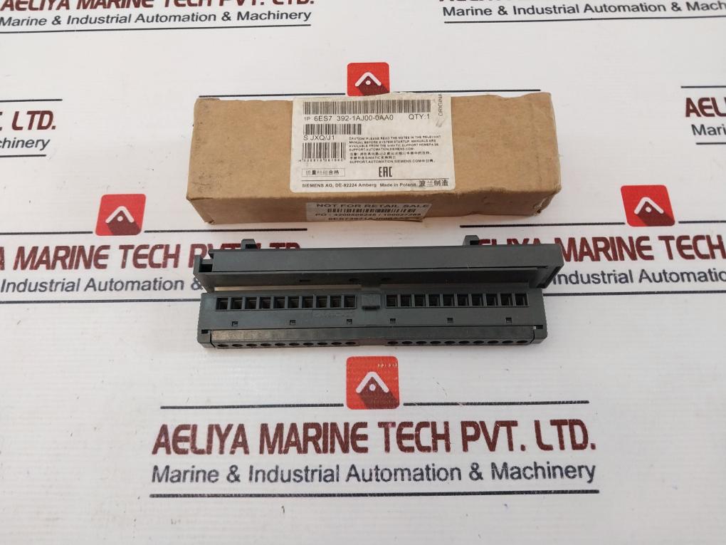 Siemens 6Es7 392-1Aj00-0Aa0 Front Connector S Jxq/J1