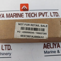 Siemens 6Es7 392-1Aj00-0Aa0 Front Connector S Jxq/J1