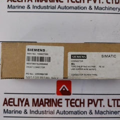 Siemens 6Es7 392-1Aj00-0Aa0 Simatic Front Connector Plug