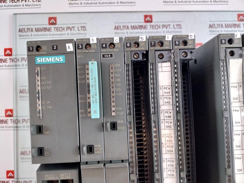 Siemens 6Es7400-1Ta01-0Aa0 S7 Rack Ur1