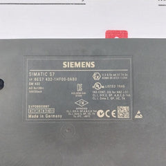 Siemens 6Es7 432-1Hf00-0Ab0 Simatic S7 Analog Output Module, Sm 432