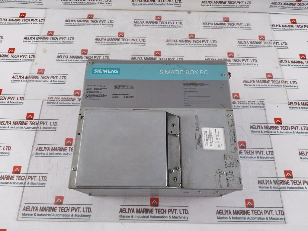 Siemens 6Es7647-6Ng20-0Bb0 Simatic Box Pc 50-60Hz – Aeliya Marine Tech®