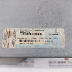 Siemens 6Es7647-6Ng20-0Bb0 Simatic Box Pc 50-60Hz