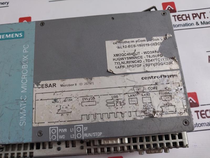 Siemens 6Es7647-7Ad10-1Ax0 Centrotherm Simatic Microbox Pc 24Vdc