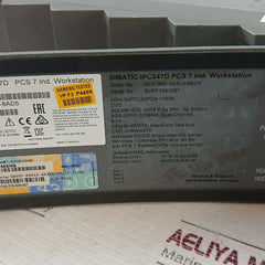 Siemens 6Es7660-5Xa10-8Ad5 Simatic Rack Pc 100-240V 6-3A 60-50Hz