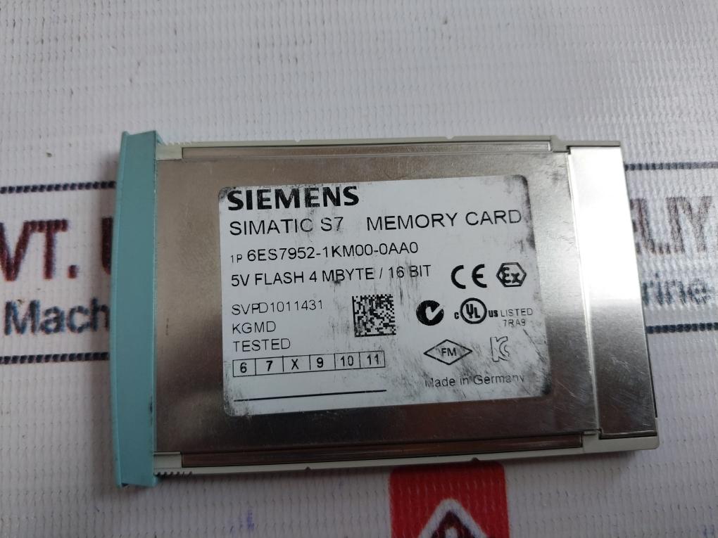 Siemens 6Es7 952-1Km00-0Aa0 Memory Card