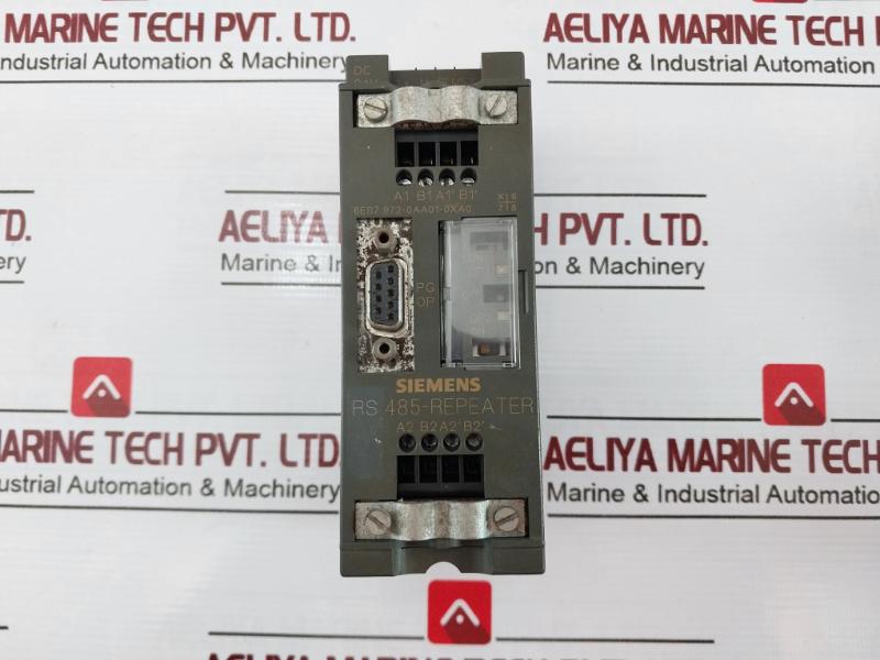 Siemens 6Es7 972-0Aa01-0Xa0 Repeater For The Connection Of Profibus/Mpi Bus System