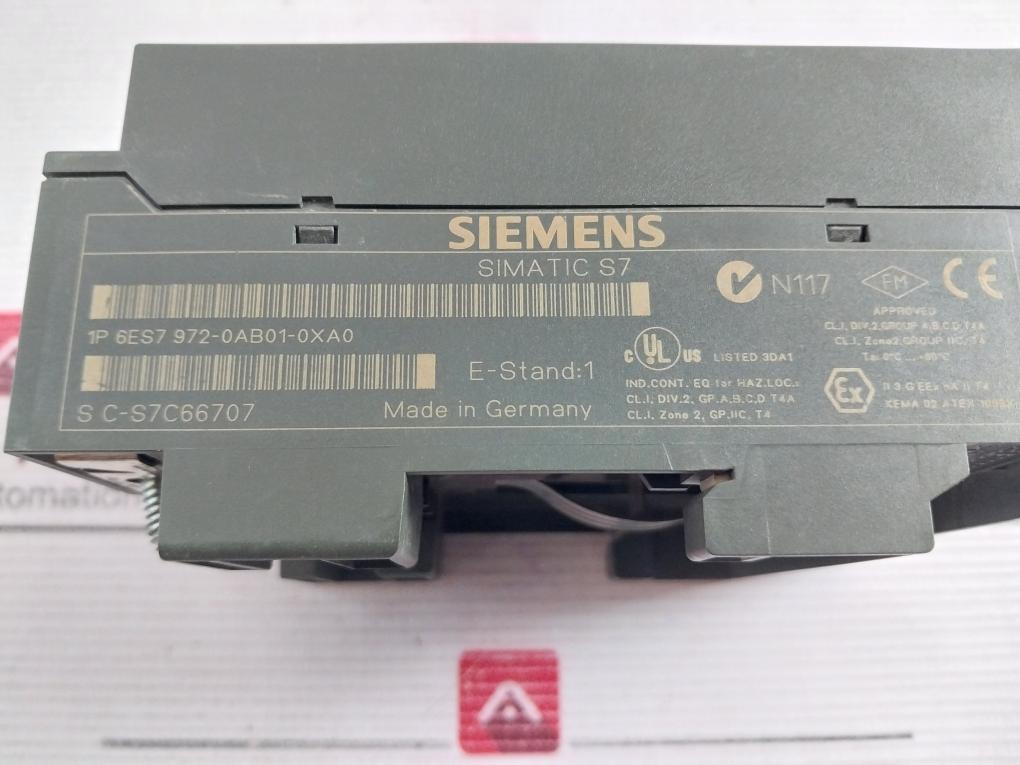 Siemens 6Es7 972-0Ab01 0Xa0 Diagnostic Repeater