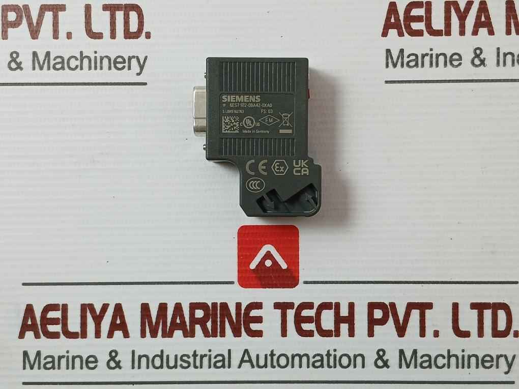 Siemens 6Es7 972-0Ba42-0Xa0 Profibus Bus Connector