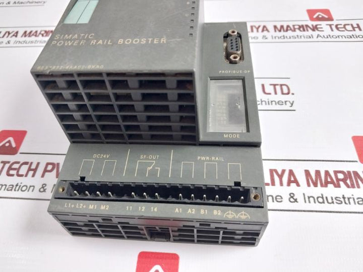 Siemens Simatic 6Es7972-4Aa02-0Xa0 Power Rail Booster Module 24V Dc 1.2A