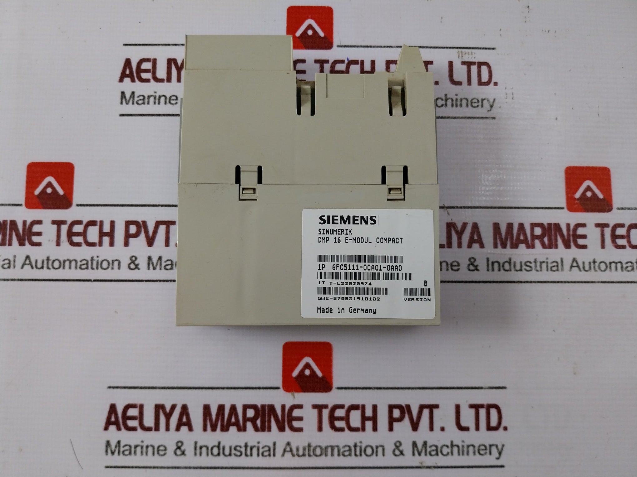 Siemens 6Fc5211-0Aa00-0Aa0 Sinumerik Analog I/O Module Plc Assembly Ver A