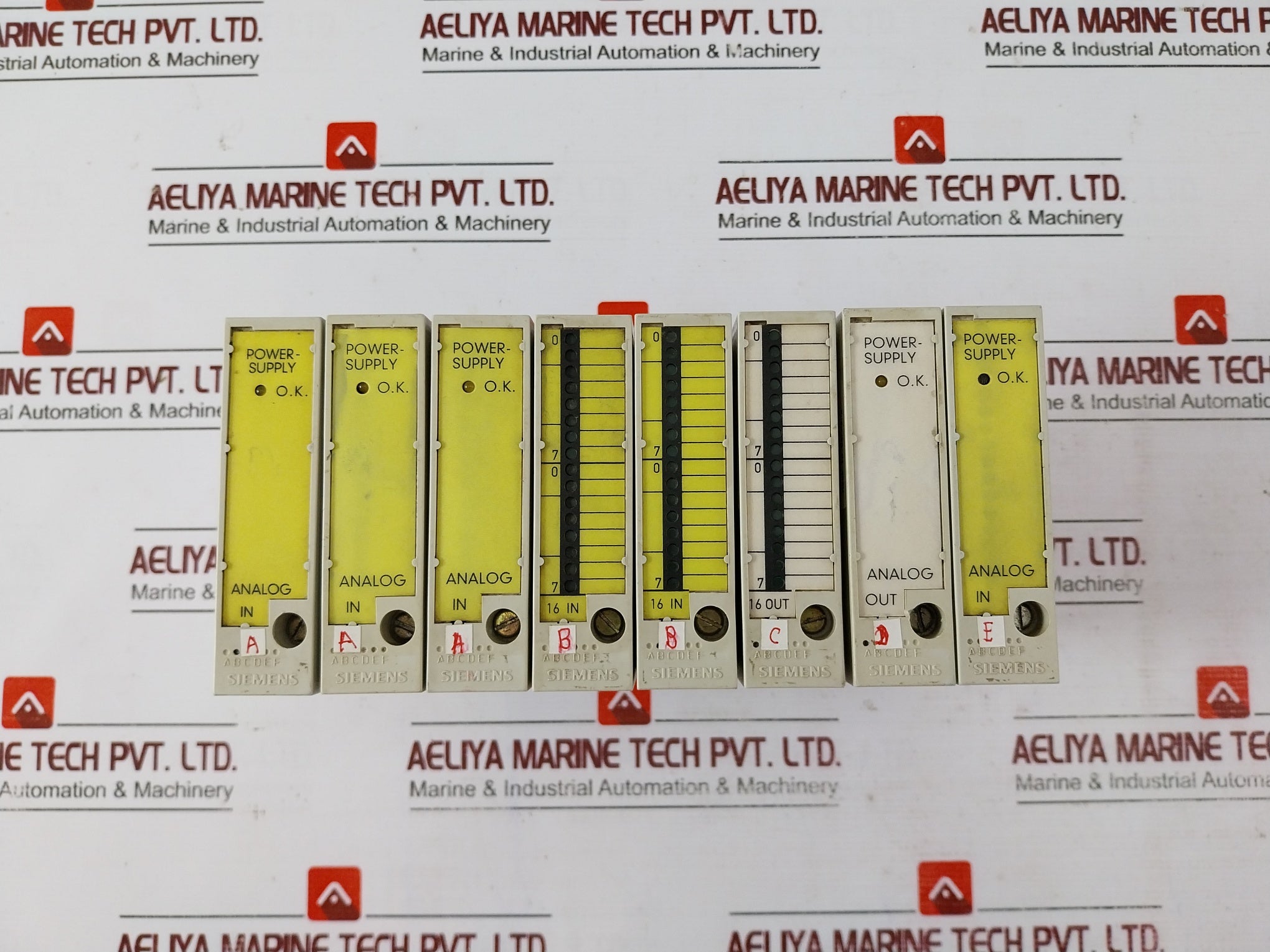 Siemens 6Fc5211-0Aa00-0Aa0 Sinumerik Analog I/O Module Plc Assembly Ver A