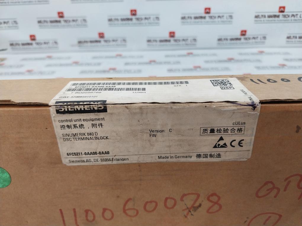 Siemens 6Fc5211-0Aa00-0Aa0 Terminal Block Module Rack Set