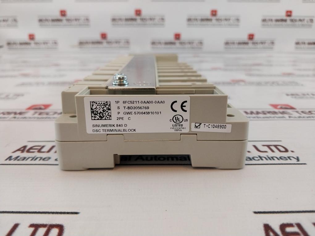 Siemens 6Fc5211-0Aa00-0Aa0 Terminal Block Module Rack Set