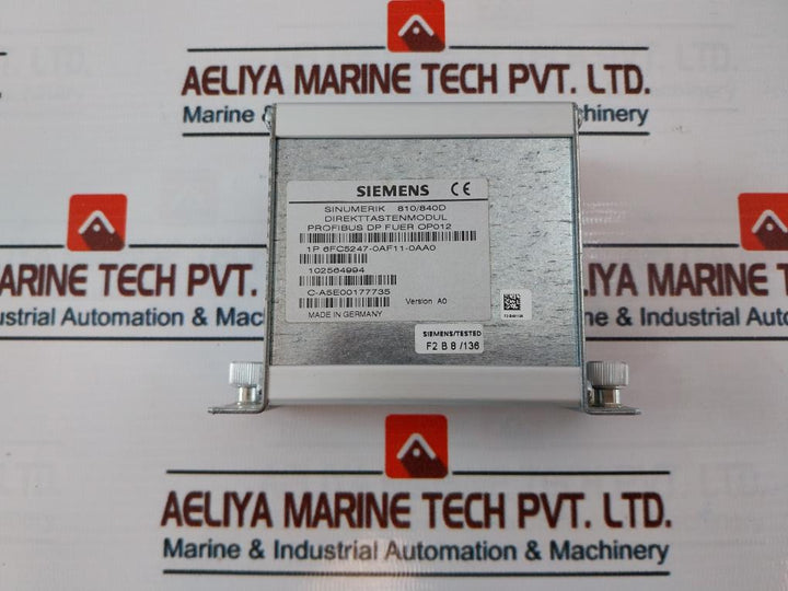 Siemens 6Fc5247-0Af11-0Aa0 Plc Module