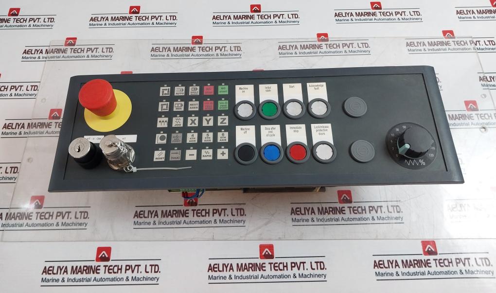 Siemens 6Fc5303-1Af00-1Aa1 Push Button Panel 24 Vdc/ 35W