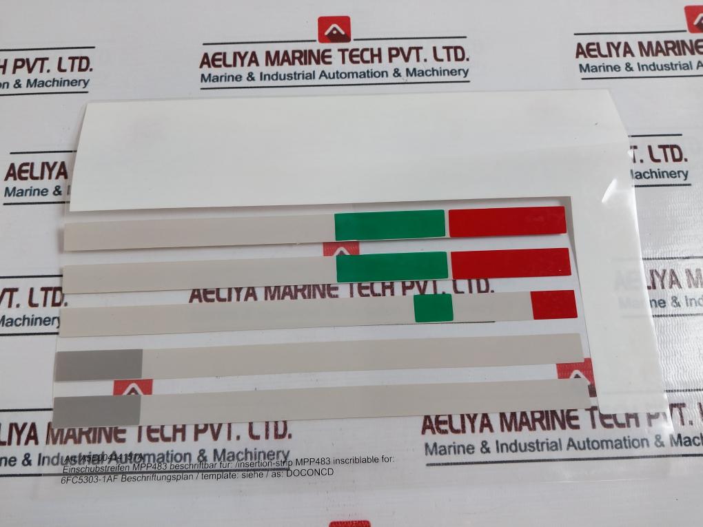 Siemens 6Fc5303-1Af00-1Aa1 Push Button Panel 24 Vdc/ 35W