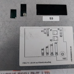Siemens 6Fc5303-1Af00-1Aa1 Push Button Panel 24 Vdc/ 35W