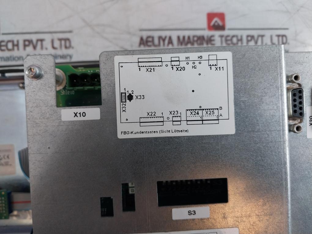 Siemens 6Fc5303-1Af00-1Aa1 Push Button Panel 24 Vdc/ 35W