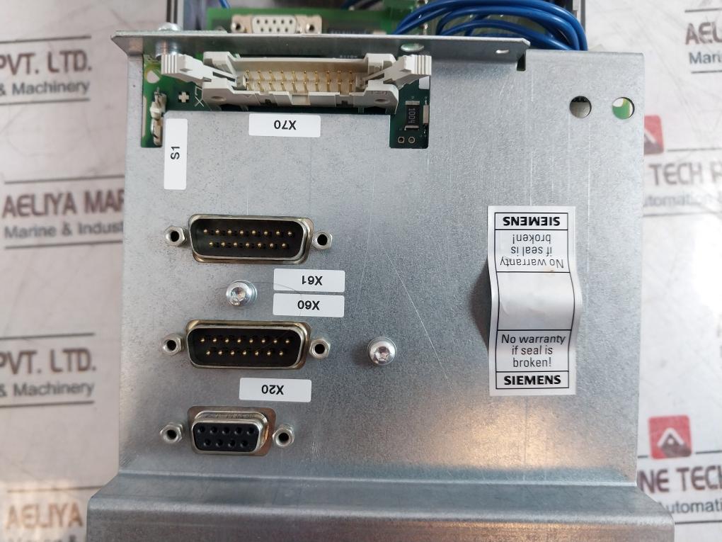 Siemens 6Fc5303-1Af00-1Aa1 Push Button Panel 24 Vdc/ 35W