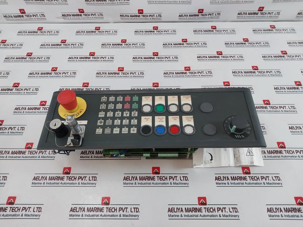 Siemens 6Fc5303-1Af00-8Aa1 Pushbutton Panel 24Vdc