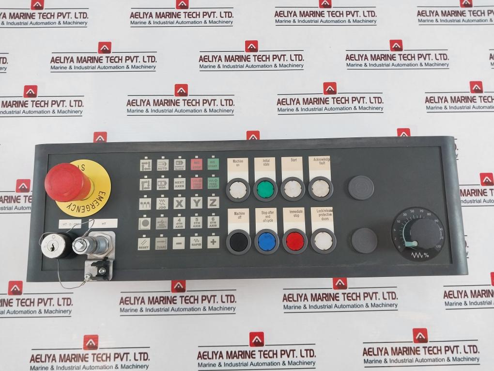 Siemens 6Fc5303-1Af00-8Aa1 Pushbutton Panel 24 Vdc/ 35W A5E00741803-a6