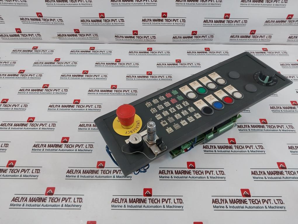 Siemens 6Fc5303-1Af00-8Aa1 Pushbutton Panel 24Vdc