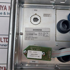 Siemens 6Fc5303-1Af00-8Aa1 Pushbutton Panel 24 Vdc/ 35W A5E00741803-a6