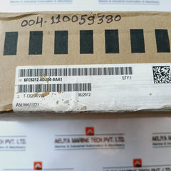 Siemens 6Fc5312-0Da00-0Aa1 Control Unit Equipment