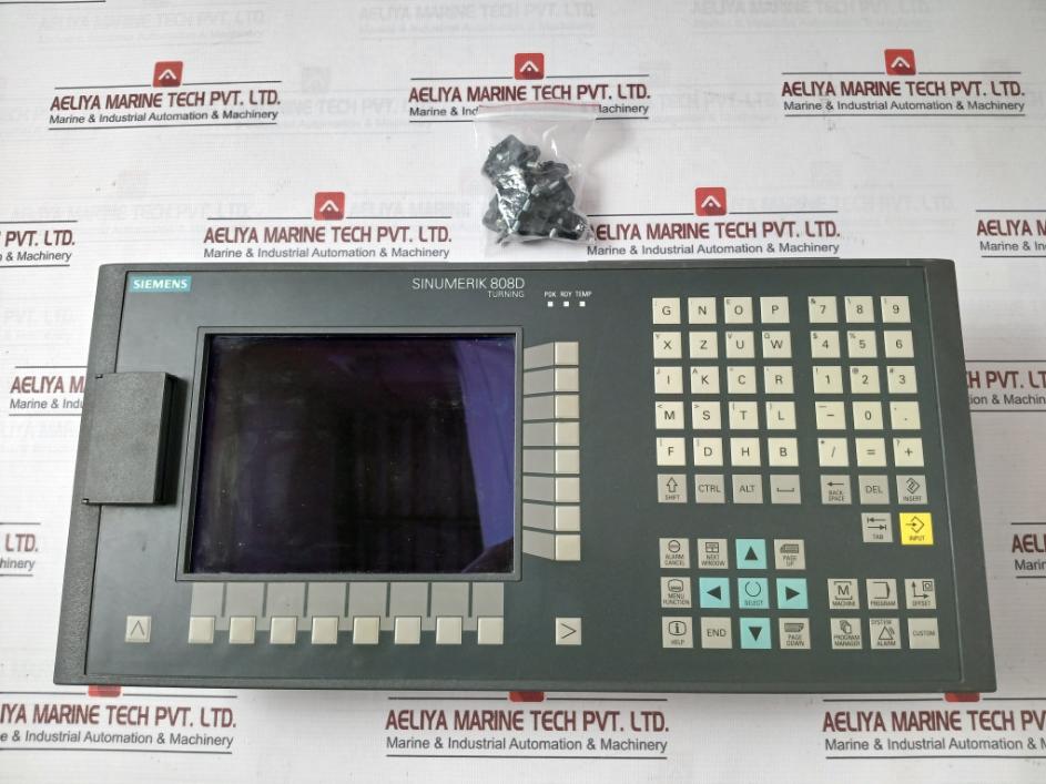 Siemens 6Fc5370-1At00-0Aa0 Sinumerik 808D Turning Panel Ppu141.1 24Vdc ...