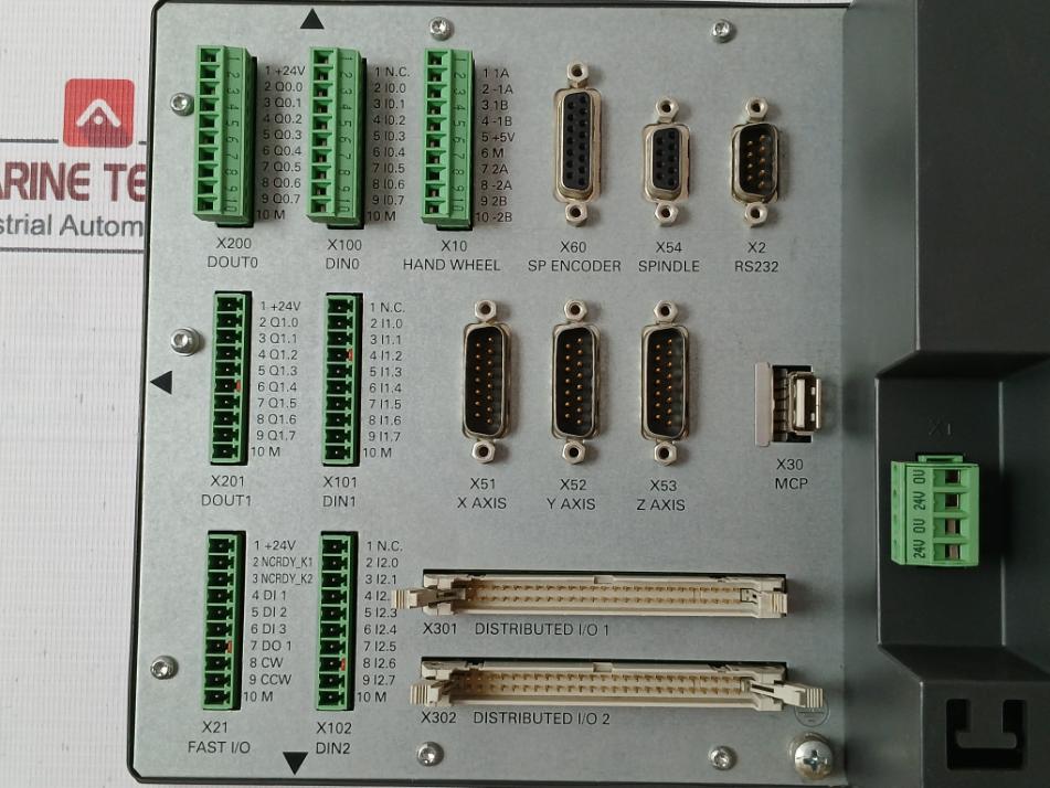 Siemens 6Fc5370-1At00-0Aa0 Sinumerik 808D Turning Panel Ppu141.1 24Vdc 2.5A